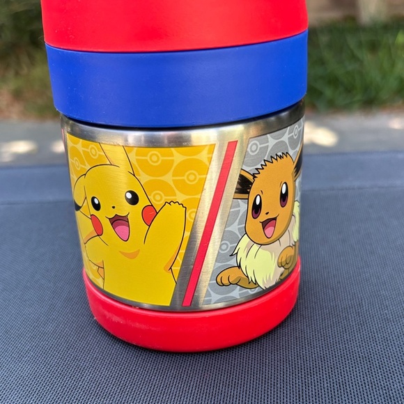 Pokemon Thermos 10 oz. Funtainer Stainless Steel Food Jar w/ Spoon - Picture 2 of 4